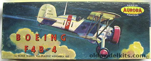 Aurora 1/48 Boeing F4B-4 - (F4B4), 122-79 plastic model kit